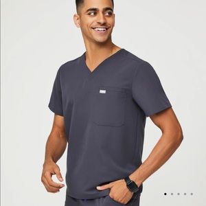 Figs Charcoal Scrub Top- XL LIMITED EDITION